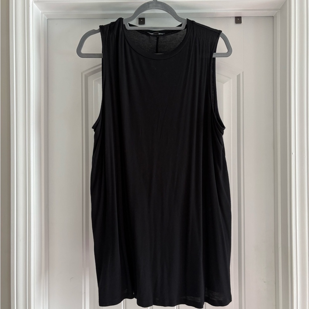 Lane Bryant Black Muscle Tee